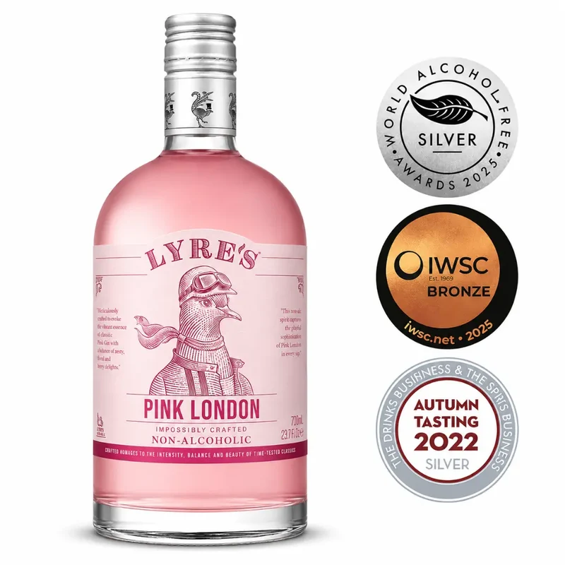 Lyre's - Pink London Spirit - Wacholder Kreation alkoholfrei