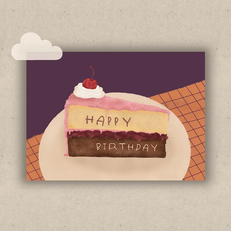 Happy Birthday- Torte