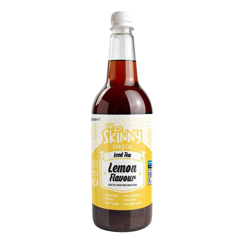 (Kurzfristiges Datum: 26. August) Zitronen-Tee-Sirup ohne Zuckerzusatz – 1 Liter