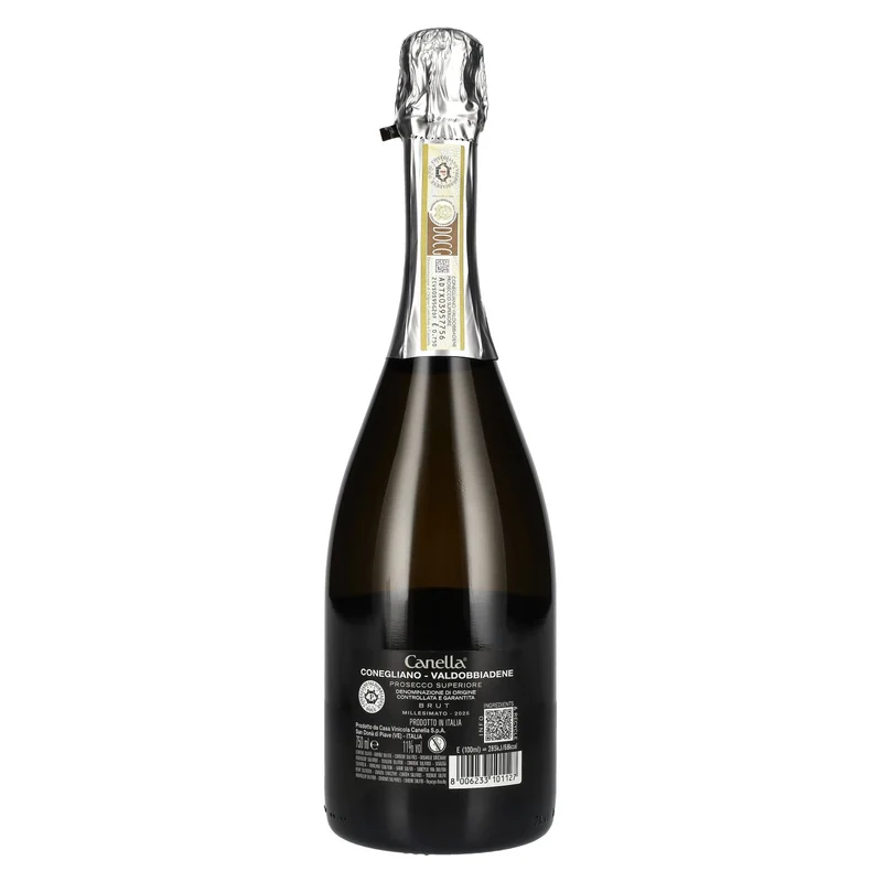 Canella Valdobbiadene Prosecco Superiore Millesimato Brut DOCG 2025 11% Vol. 0,75l