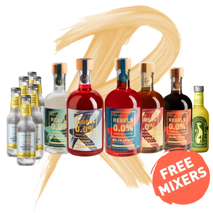 REBELS 0.0% ULTIMATE ALL INCLUSIVE - Set (Free Mixers)