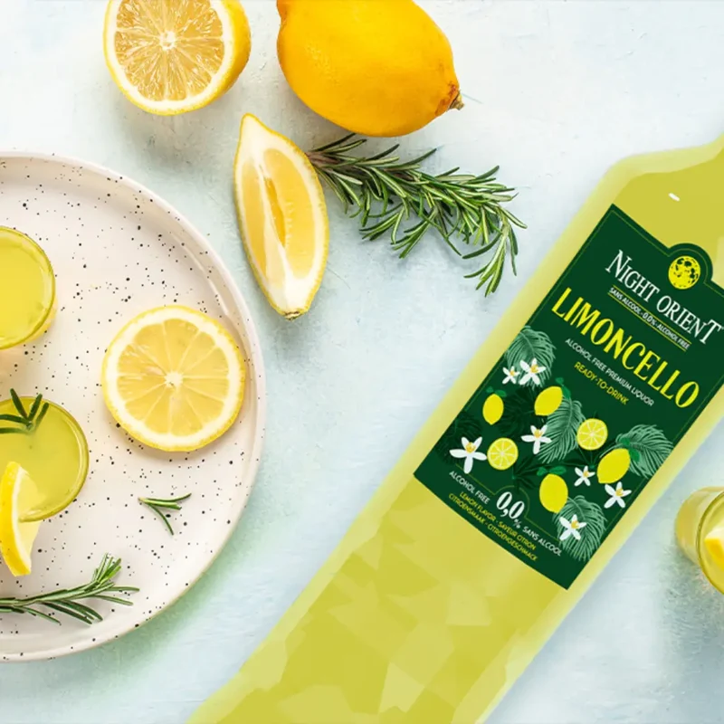 Night Orient - Alkoholfreie Alternative zu Limoncello - alkoholfreier Cocktail