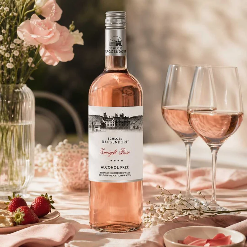 Schloss Raggendorf - Zweigelt Rosé alkoholfrei - Wein alkoholfrei