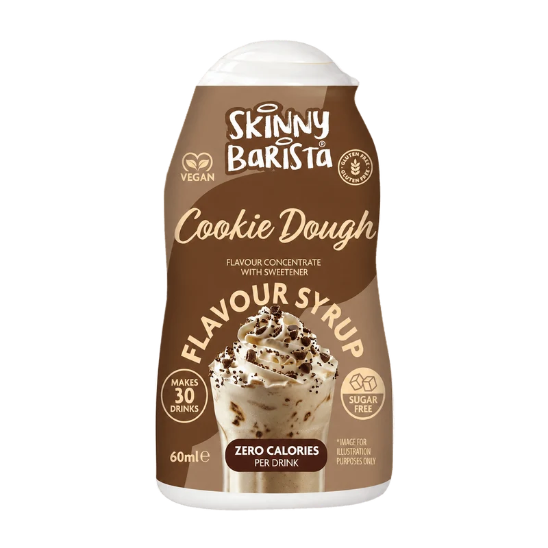 Skinny Barista Cookie Dough Aroma-Shot Zuckerfreier Skinny Kaffeesirup - 60 ml