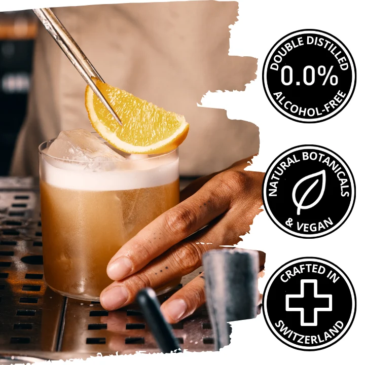 REBELS 0.0% WHISKEY SOUR - Perfect Cocktail Set (alcohol-free)
