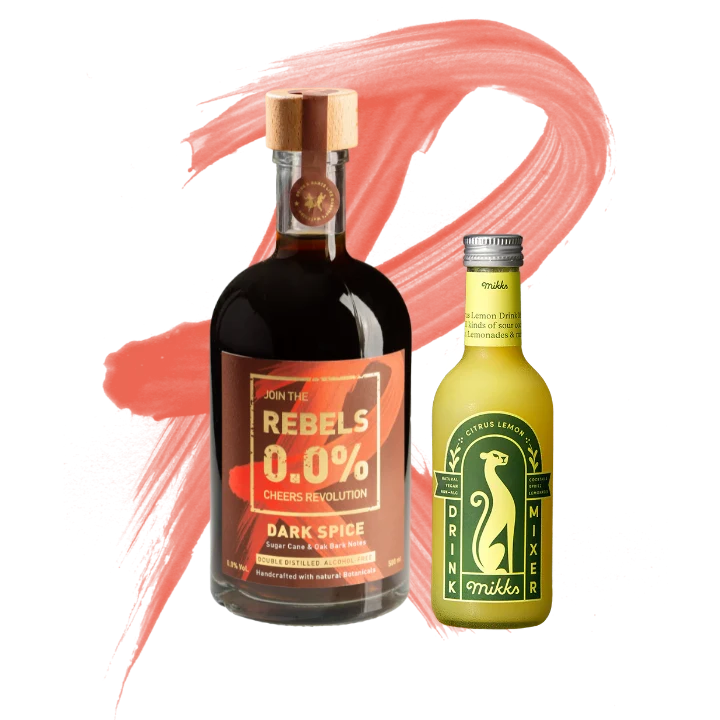 REBELS 0.0% SPICED MOJITO - Perfect Cocktail Set (alcohol-free)