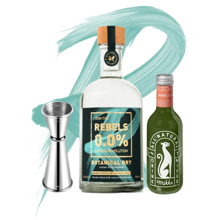 REBELS 0.0% Gift Pack - Basil Smash
