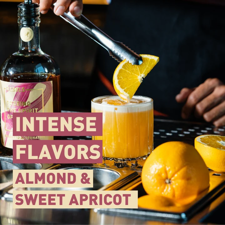 REBELS 0.0% SWEET AMARETTI (alcohol-free Amaretto)