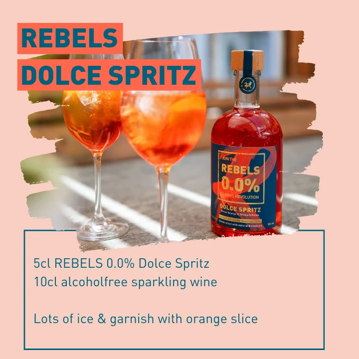 REBELS 0.0% DOLCE SPRITZ (alcohol-free Spritz)