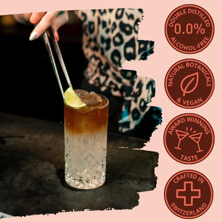 REBELS 0.0% DARK SPICE (alcohol-free dark spirit)