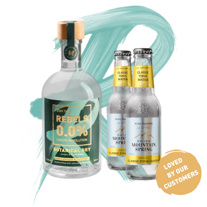 REBELS 0.0% G & T - Ready to Mix Set (alcohol-free)