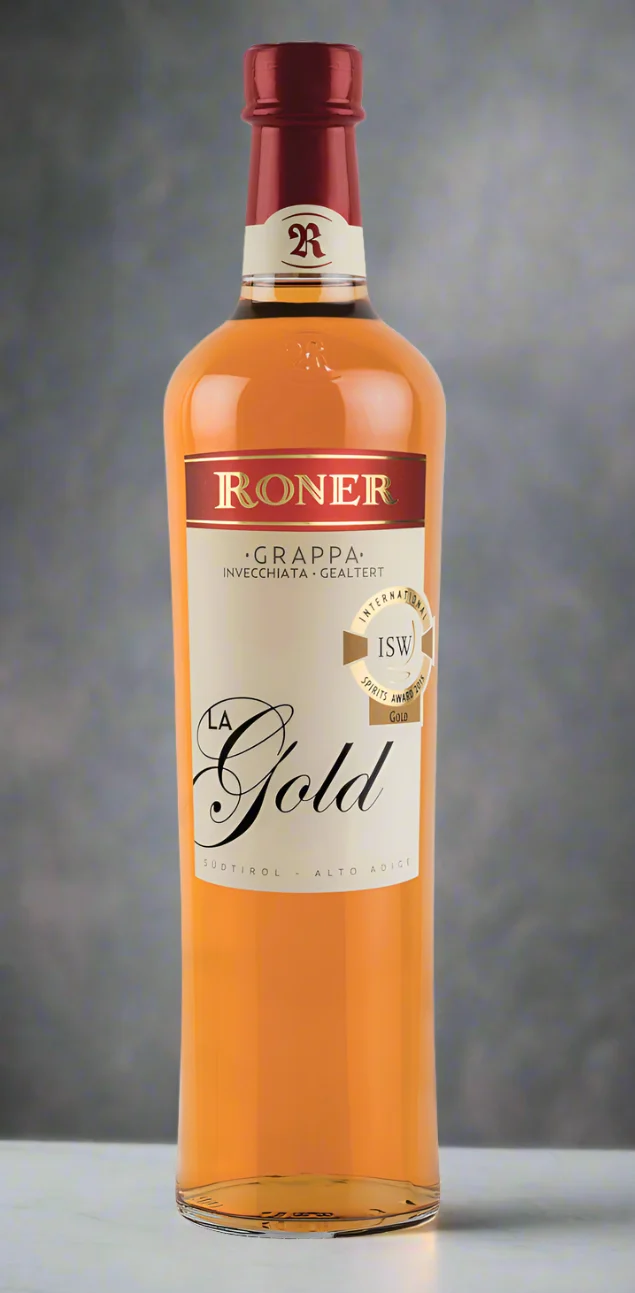 Roner Grappa La Gold aus Südtirol 0.7L