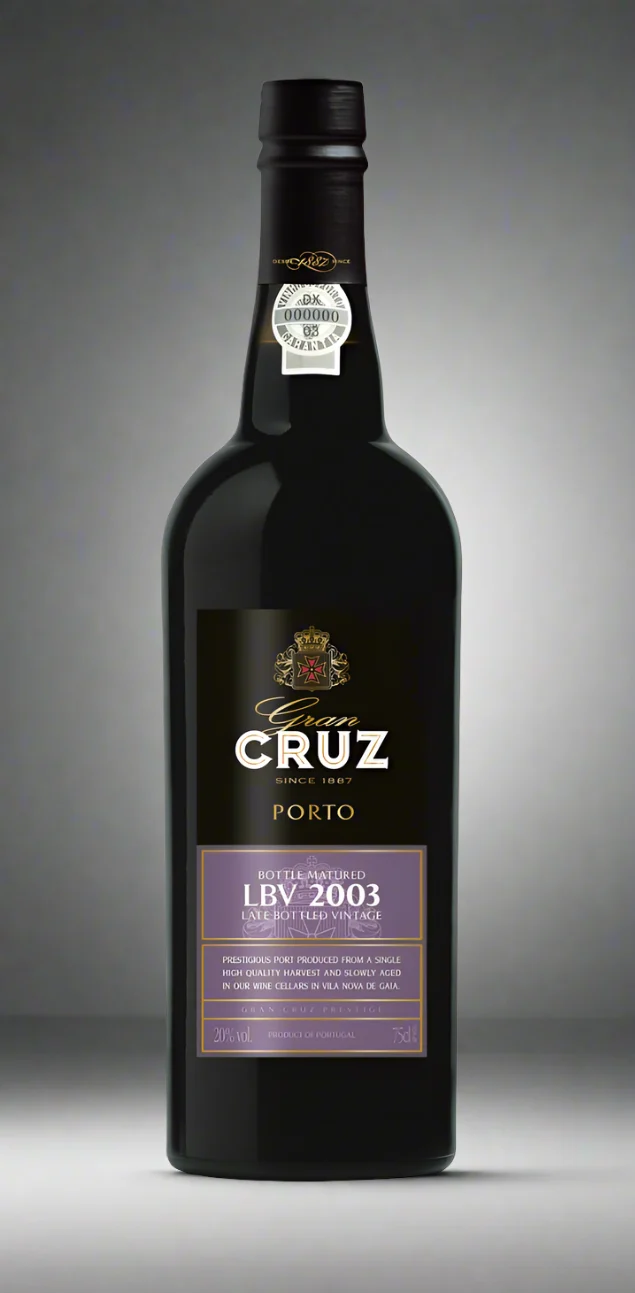Porto Cruz LBV 2003 Vintage Portwein Süß 0.75L