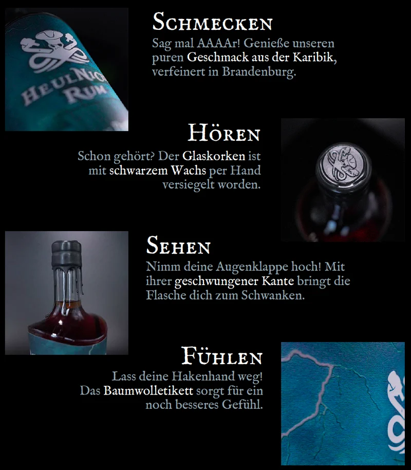 HeulNicht-Rum Caribbean Premium Wave Edition 0,7L