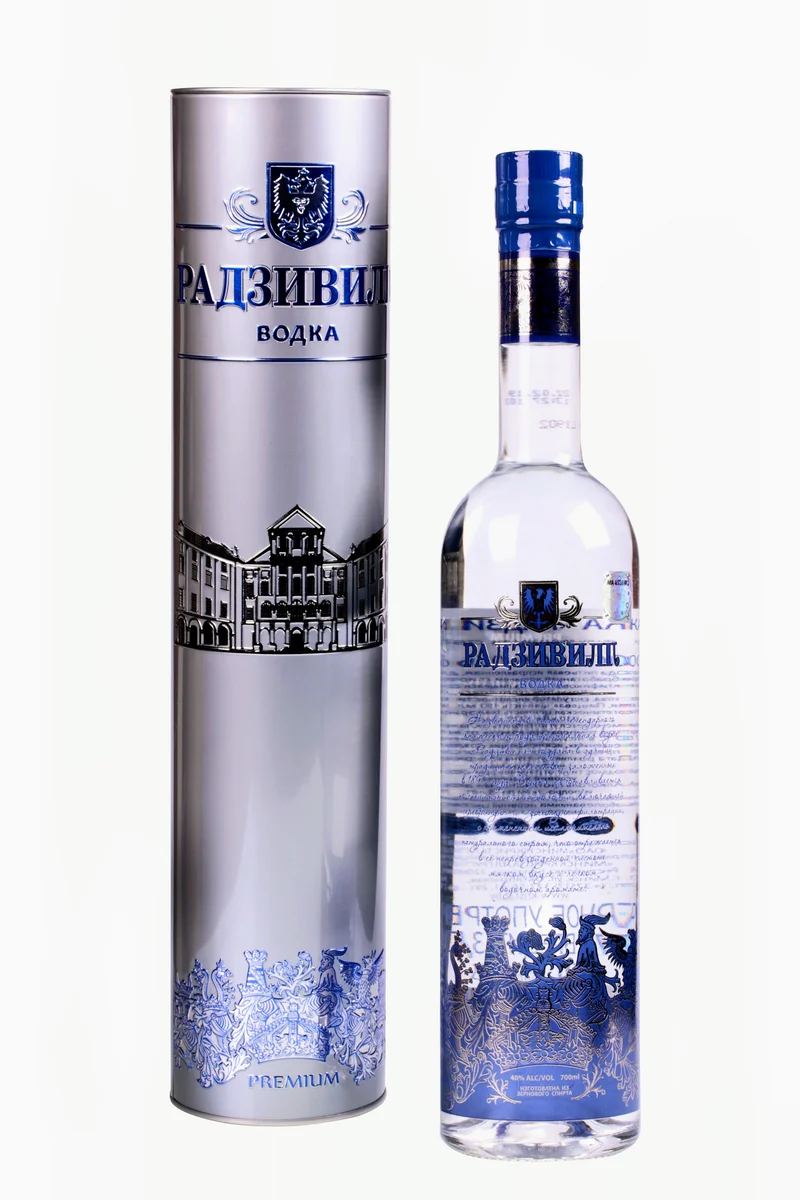 Radzivil Premium Vodka in Geschenkbox 0,7L