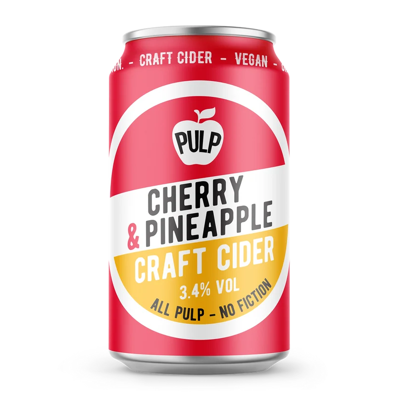 PULP Cherry and Pineapple 3.4% 330ml Cans