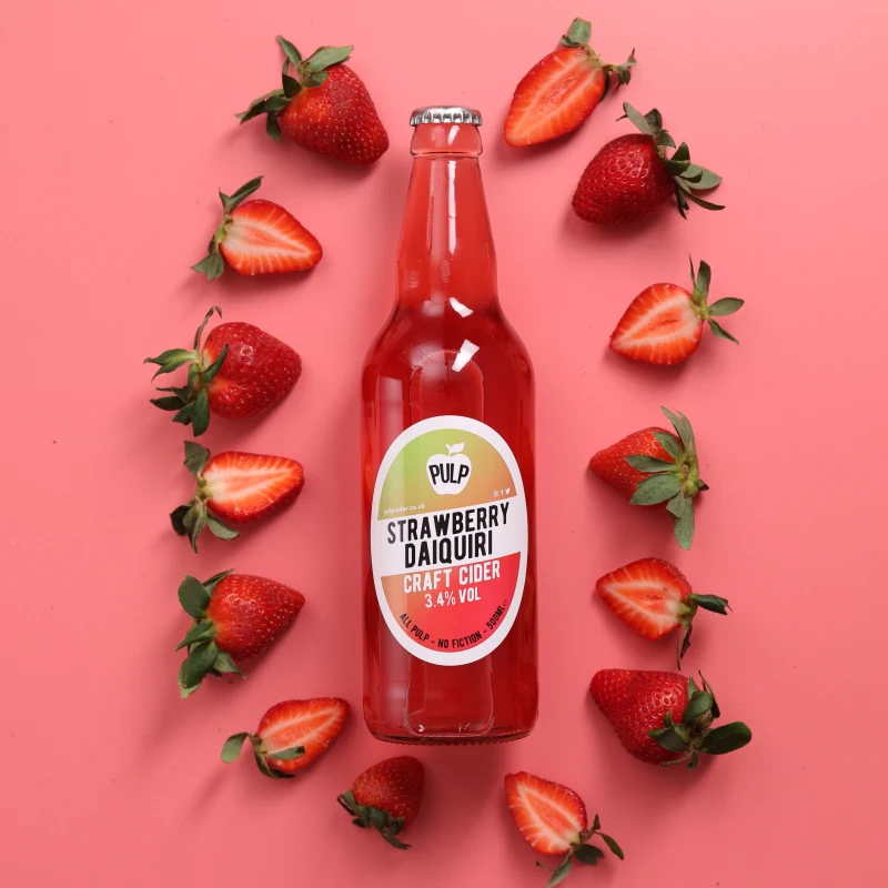 PULP Strawberry Daiquiri 3.4% 500ml Bottles