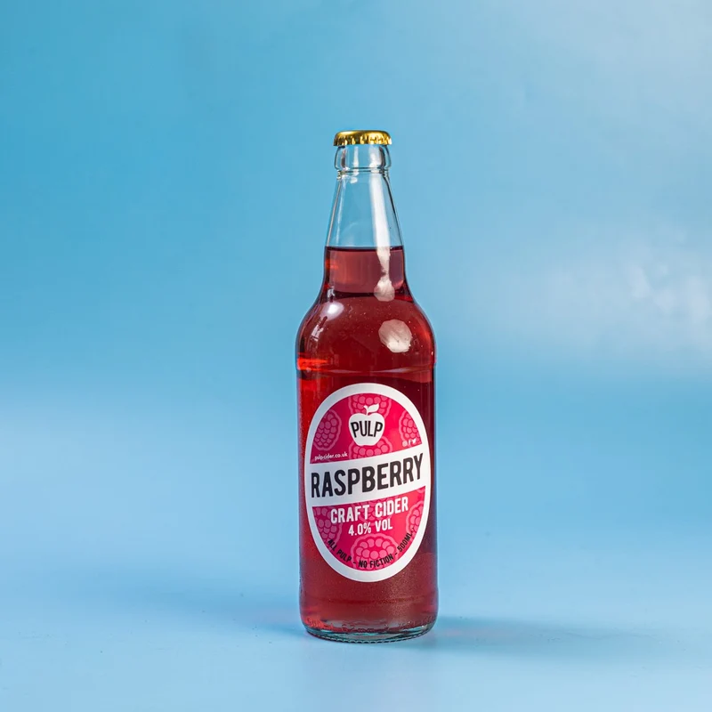 PULP Raspberry 4% 500ml Bottles