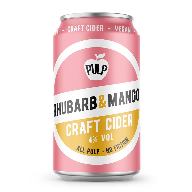 PULP Rhubarb & Mango 4% 330ml Cans