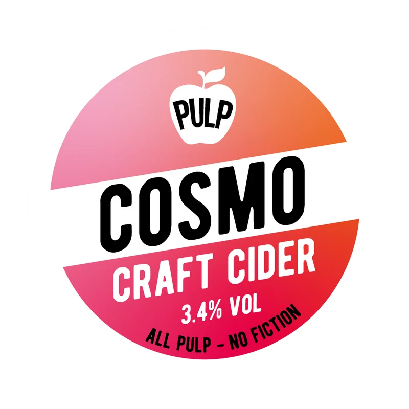 PULP Cosmo Cider 3.4% 20L BIB (35 Pints)