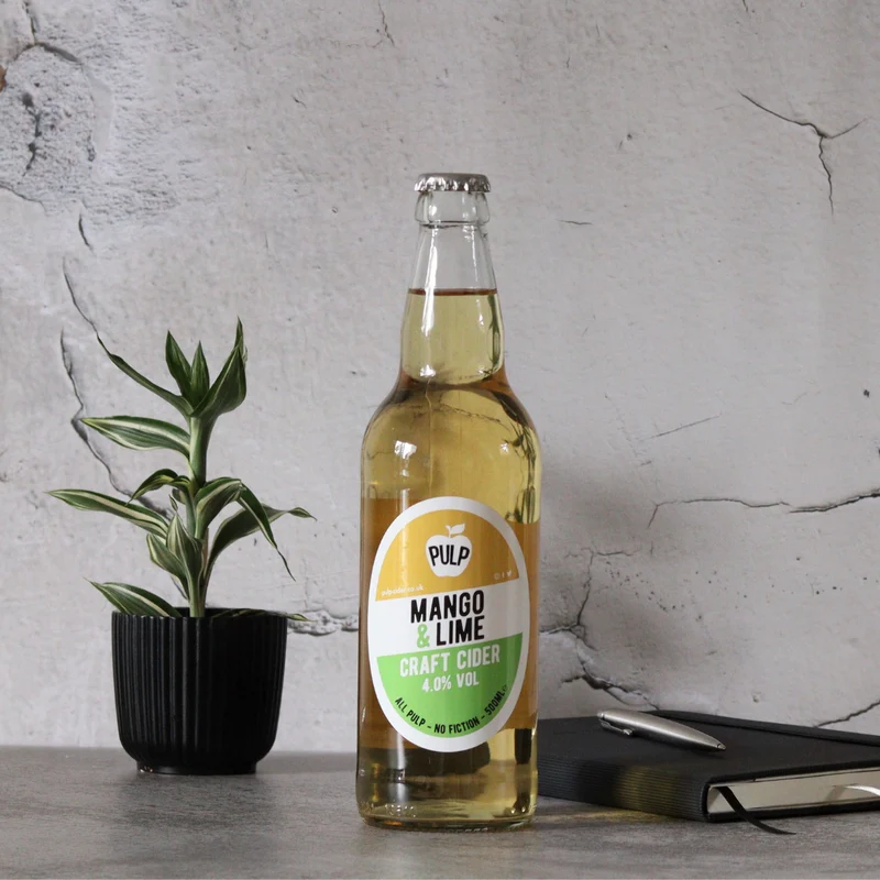 PULP Mango & Lime 4% 500ml Bottles