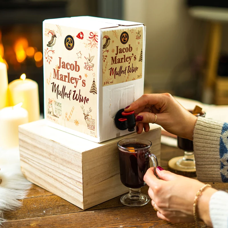 Jacob Marley's Mulled Wine 5.5% 3L Box
