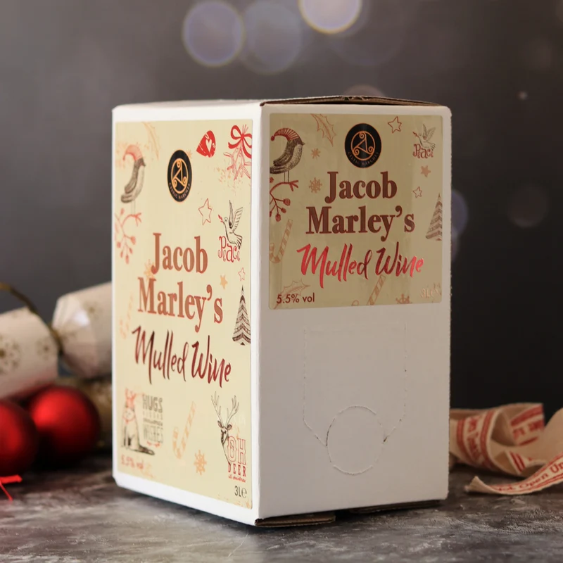 Jacob Marley's Mulled Wine 5.5% 3L Box