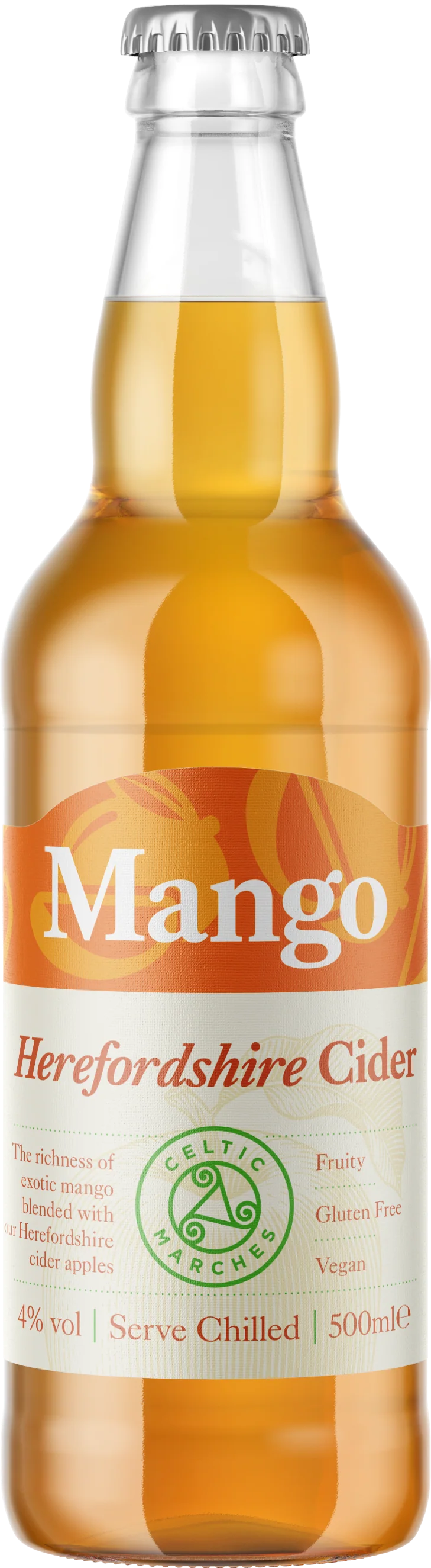Mango 4% 500ml Bottles