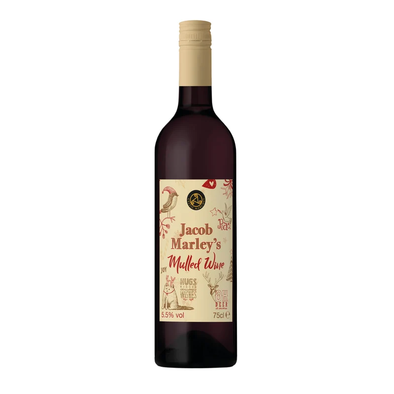 Jacob Marley's Mulled Wine 5.5% 2 x 75cl Bottles