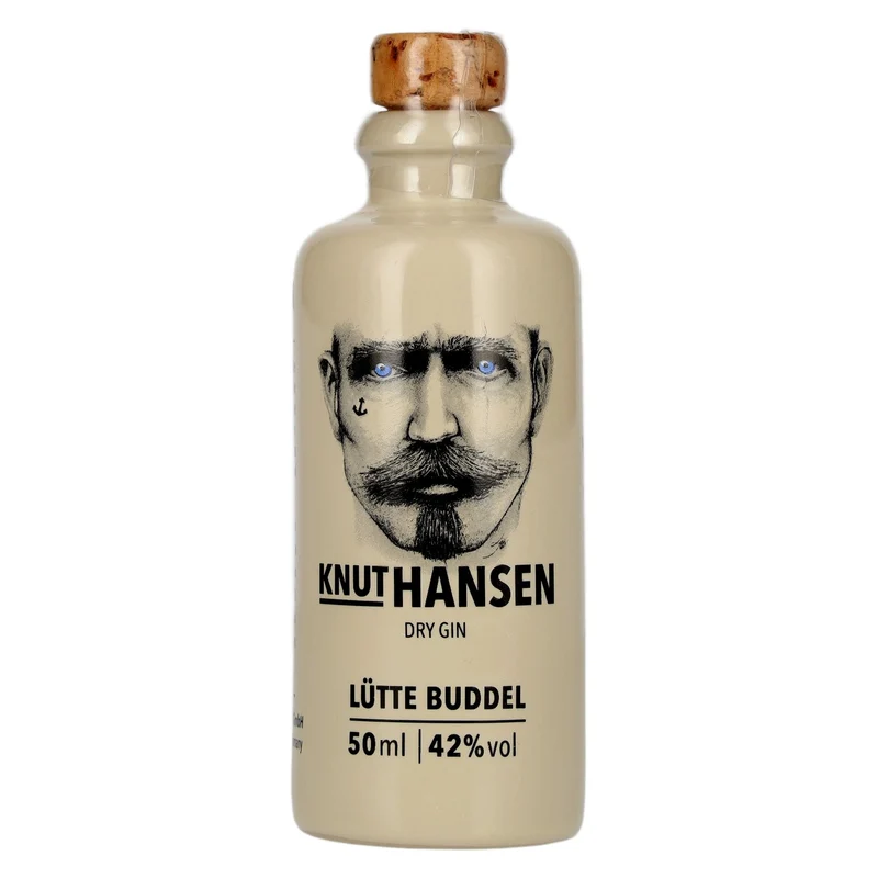 Knut Hansen Dry Gin Lütte Buddel 42% Vol. 0,05l