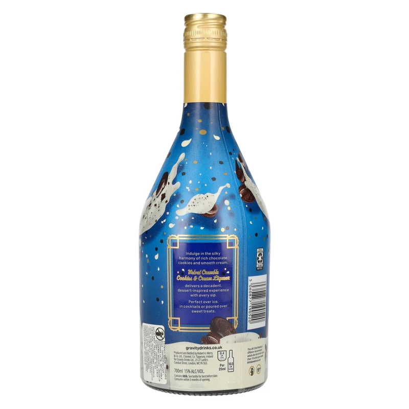 Velvet Crumble Cookies & Cream Liqueur 15% Vol. 0,7l