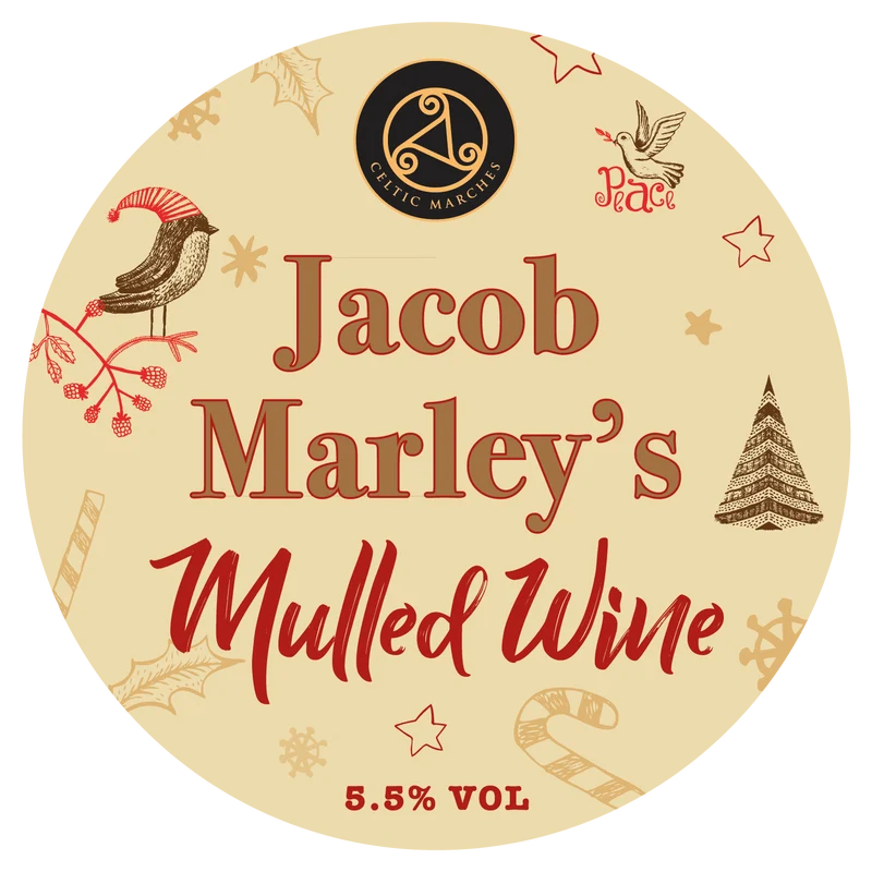 Jacob Marley's Mulled Wine 5.5% 10L (17.5 Pints)