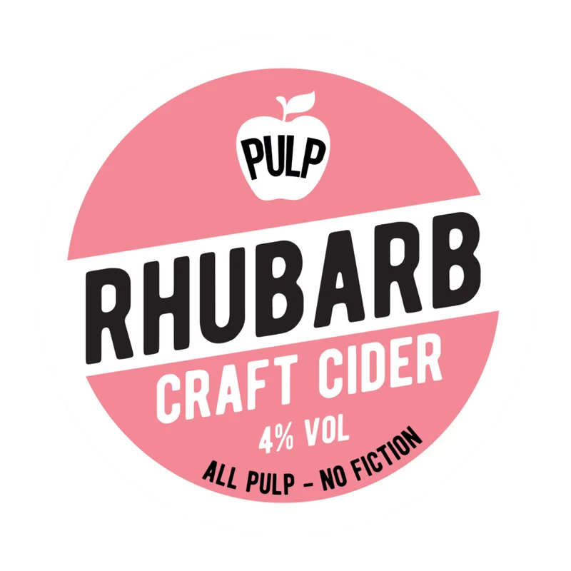 PULP Rhubarb 4% 20L BIB (35 Pints)