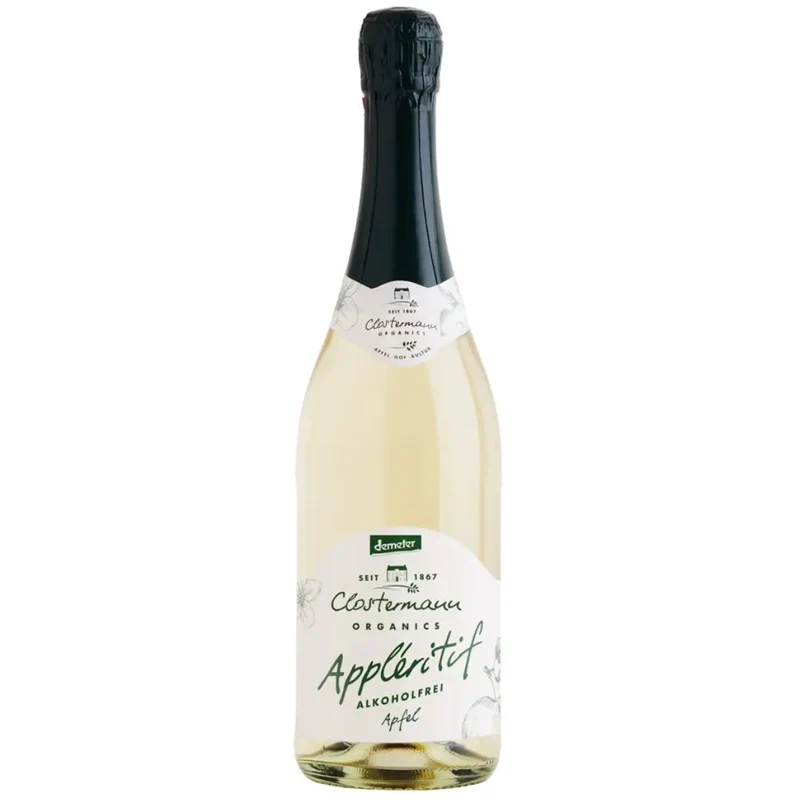 Clostermann - Appléritif Apfel - alkoholfreie Alternative zu Sekt