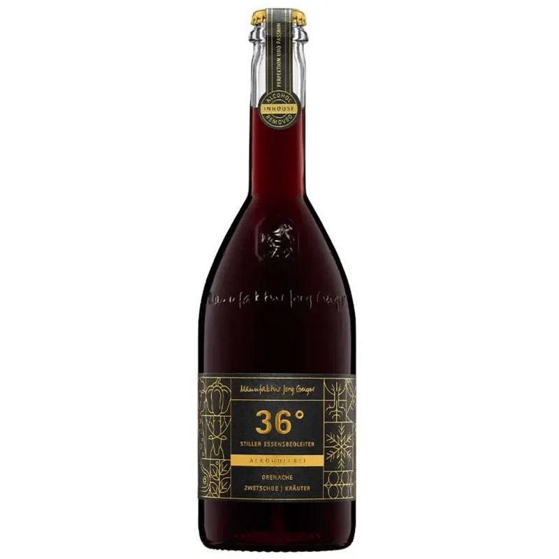 Jörg Geiger – 36 Grad entalkoholisiert – alkoholfreies Getränk aus Wein