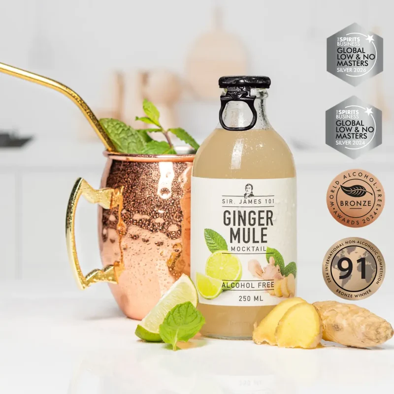 Sir. James 101 - Ingwer Mule alkoholfrei - alkoholfreier Cocktail
