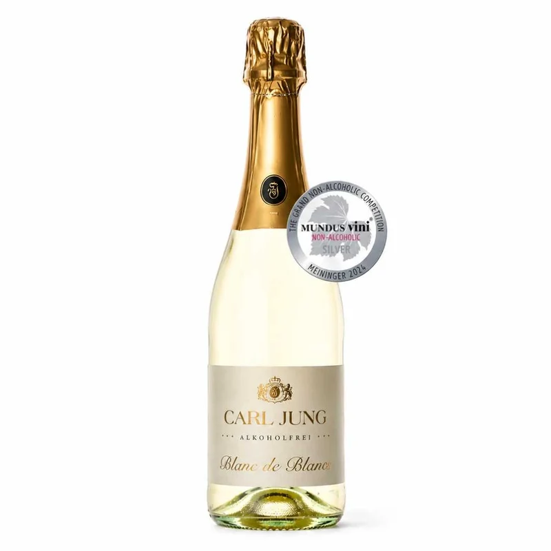 Carl Jung - Blanc de Blancs Chardonnay - alkoholfreie Alternative zu Sekt