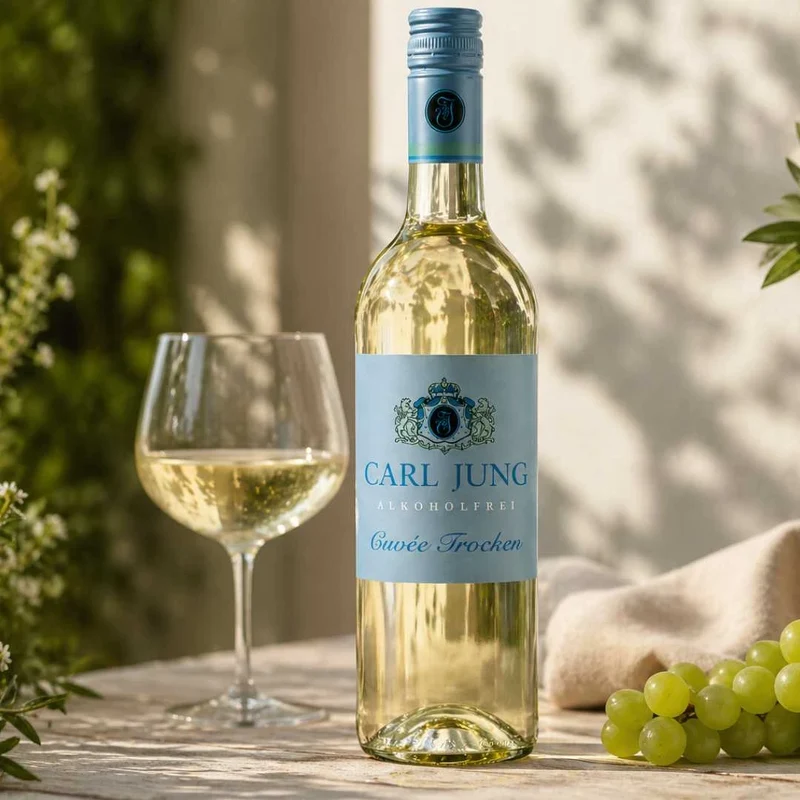 Carl Jung - Cuvée Weißwein trocken alkoholfrei - Wein alkoholfrei
