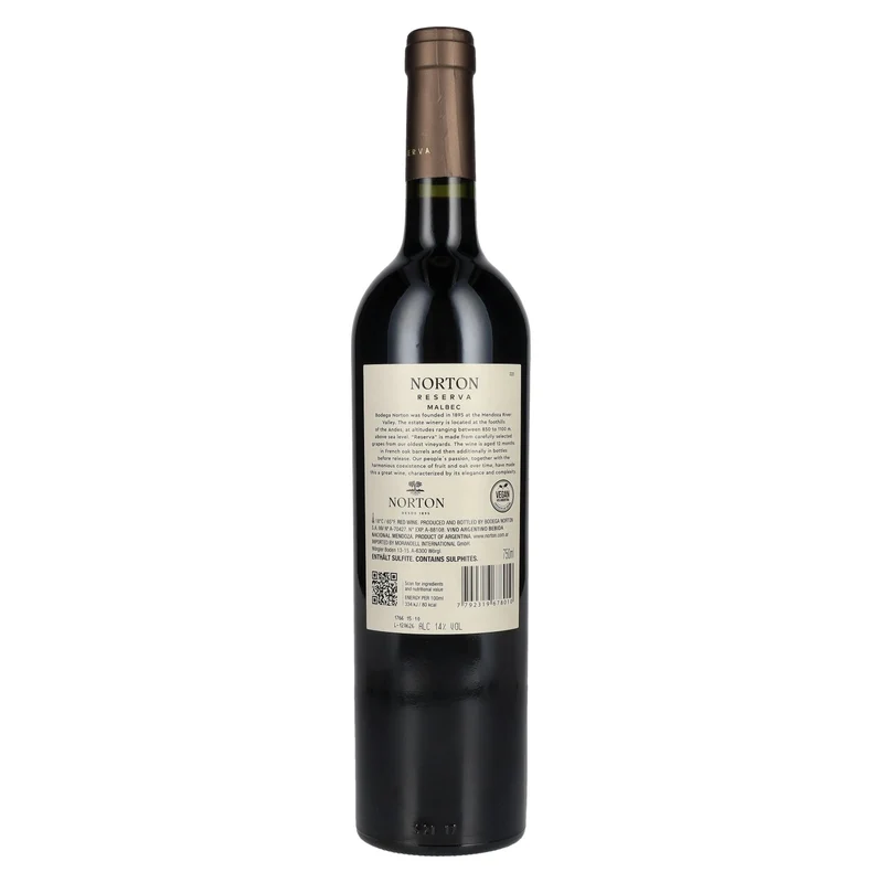 Bodega Norton Reserva Malbec 2025 14% Vol. 0,75l