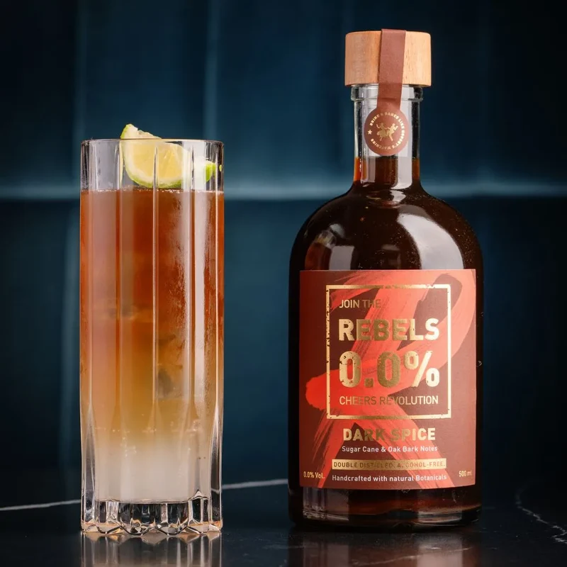 Rebels 0,0% - Dark Spice - alkoholfreie Zuckerrohr Kreation