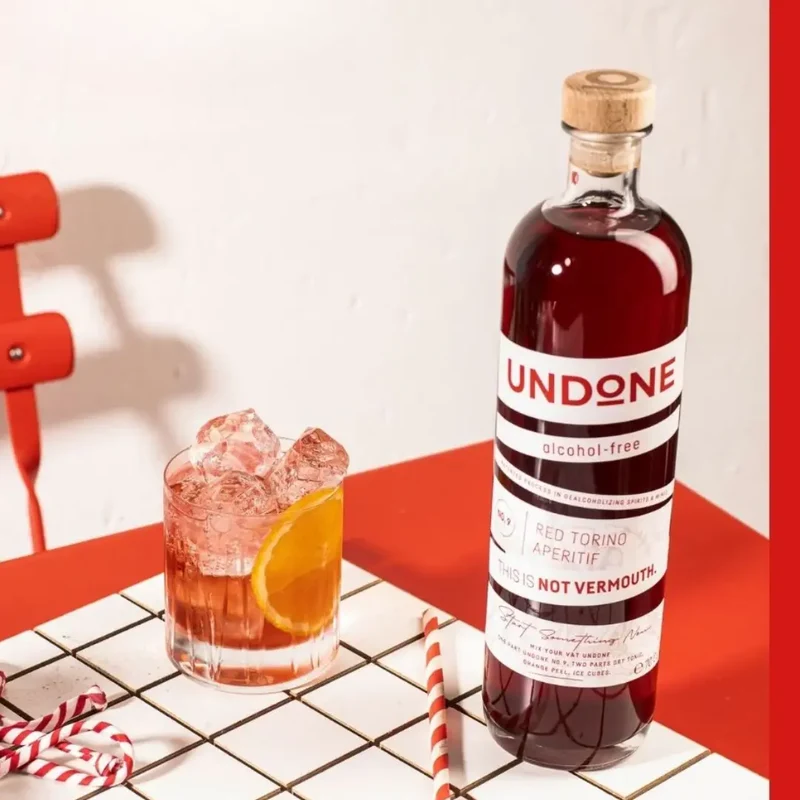 Undone No. 9 - Red Torino - alkoholfreier Kräuter Aperitif