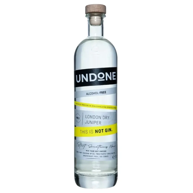 Undone No. 2 - London Dry Juniper - Wacholder Kreation alkoholfrei