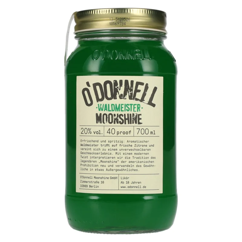 O'Donnell Moonshine WALDMEISTER Likör 20% Vol. 0,7l