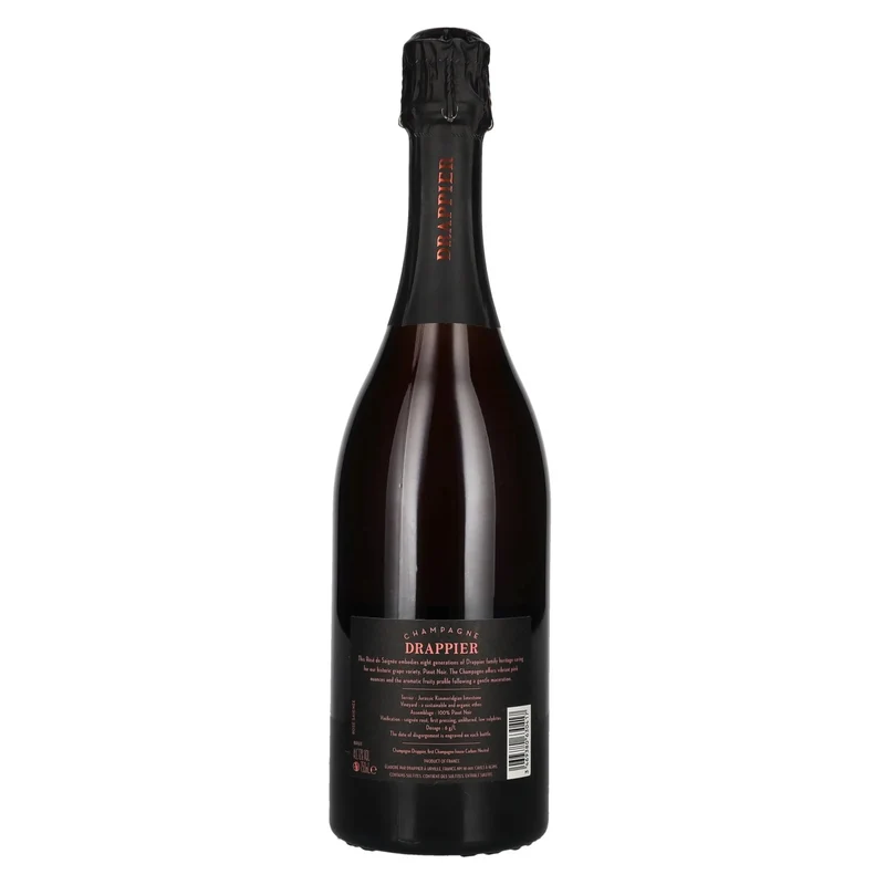 Drappier Champagne Rosé de Saignée Brut 12% Vol. 0,75l