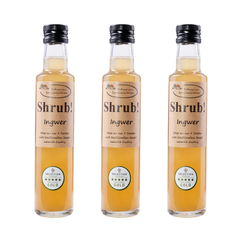 Shrub Ingwer Sirup