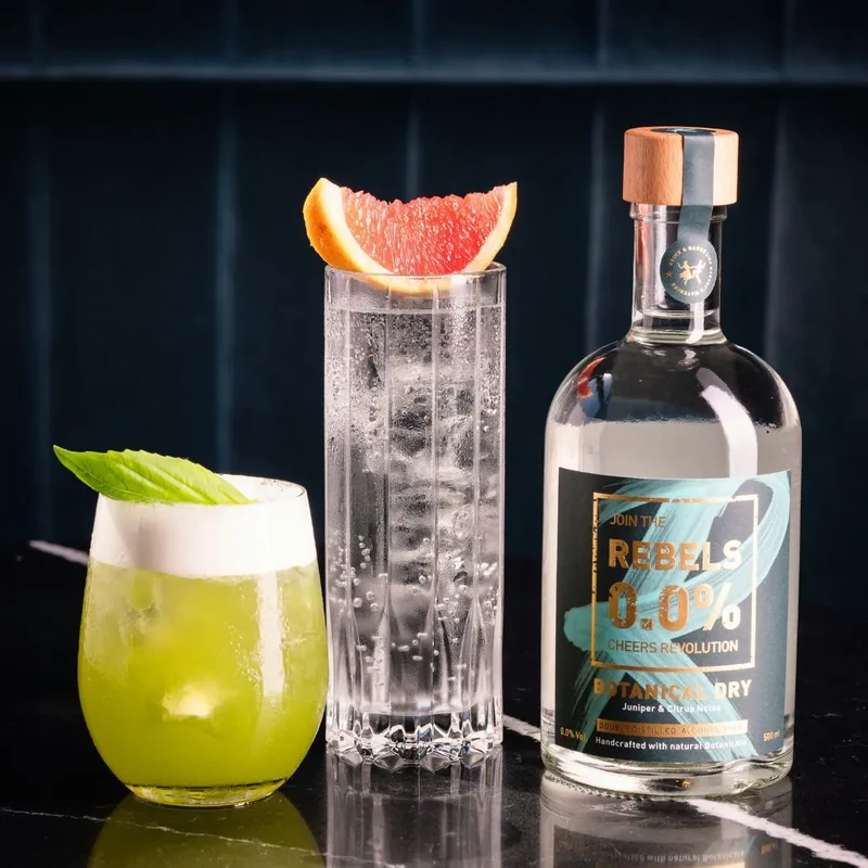 Rebels 0,0% - Botanical Dry - Wacholder Kreation alkoholfrei