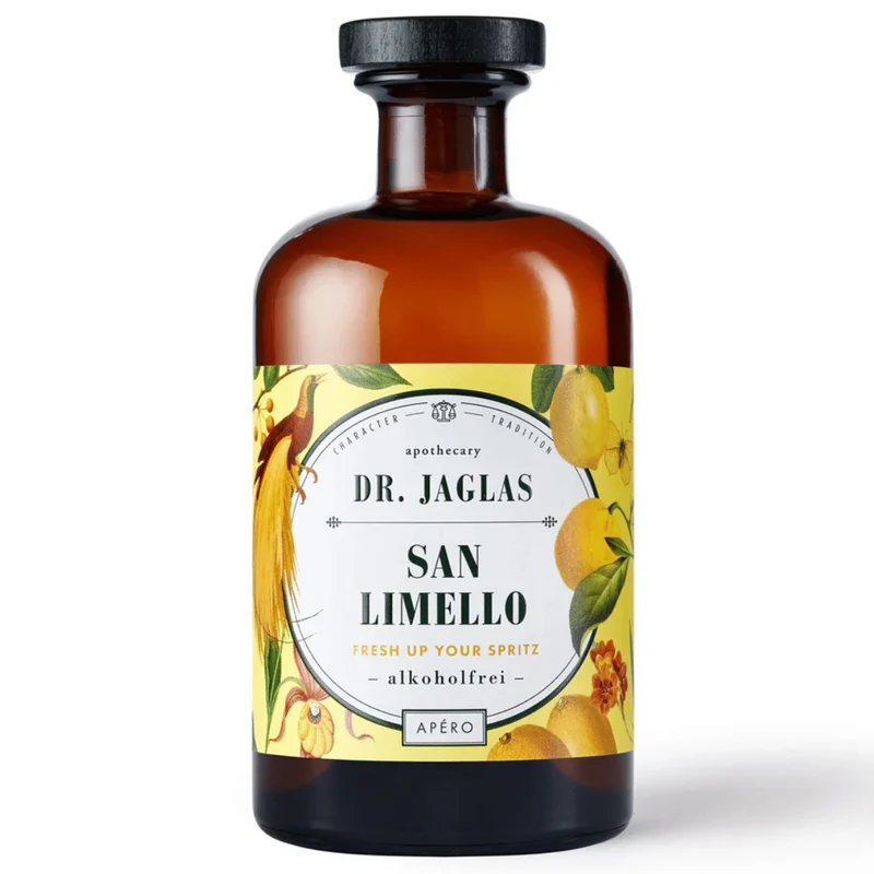 Dr. Jaglas - San Limello - alkoholfreie Alternative zu Limoncello
