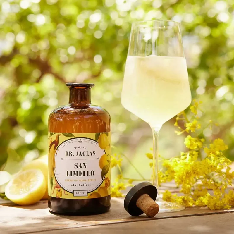 Dr. Jaglas - San Limello - alkoholfreie Alternative zu Limoncello