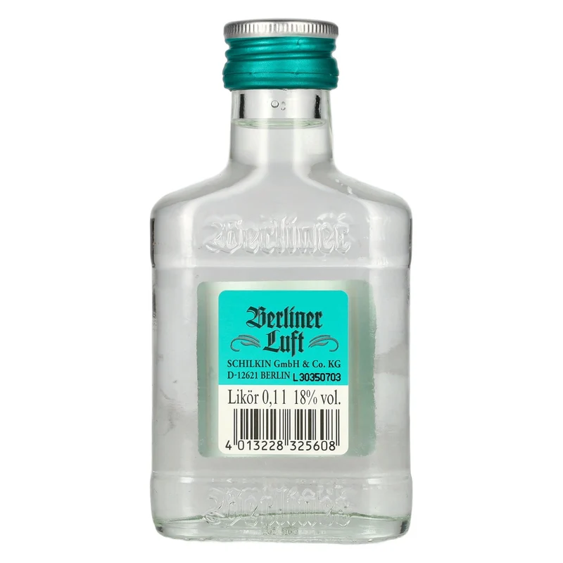 Berliner Luft DER FRISCHE Pfefferminzlikör 18% Vol. 12x0,1l