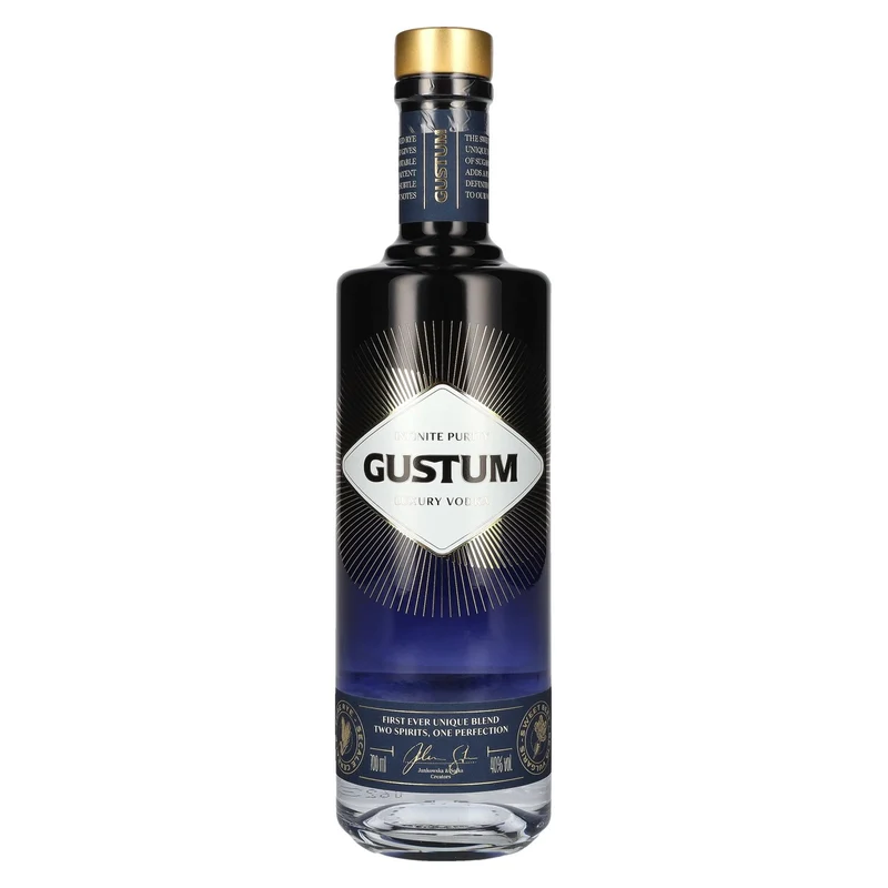 Gustum Luxury Infinite Purity Vodka 40% Vol. 0,7l